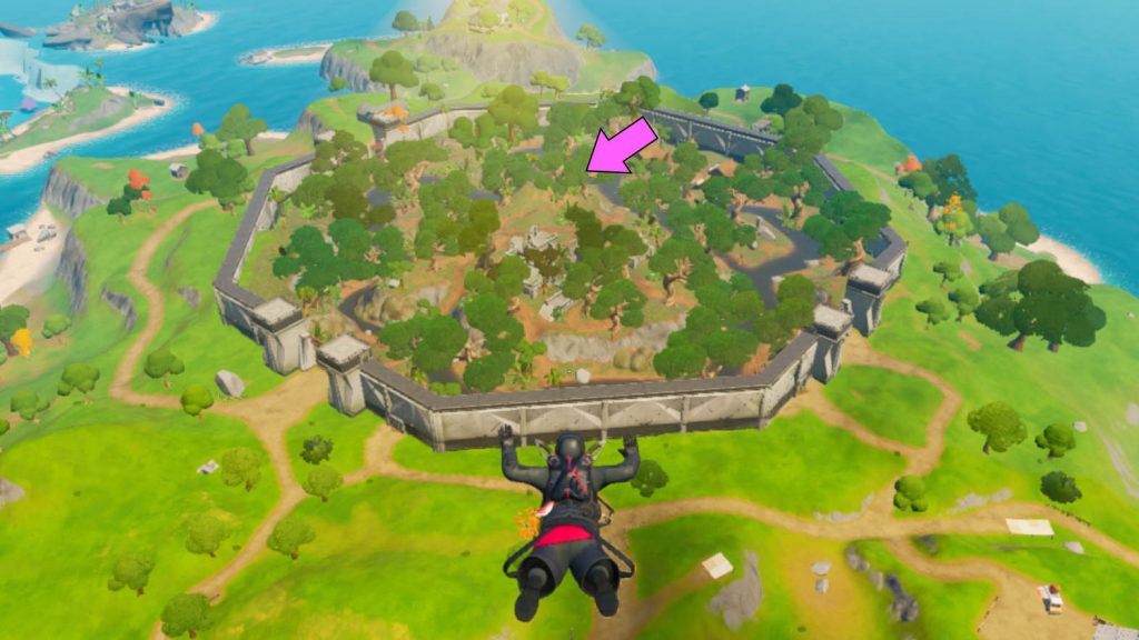 posizione navicella misteriosa fortnite stagione 5