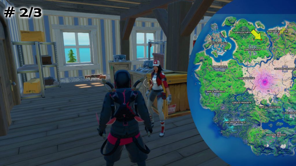 parla con rimedio posizione mappa fortnite